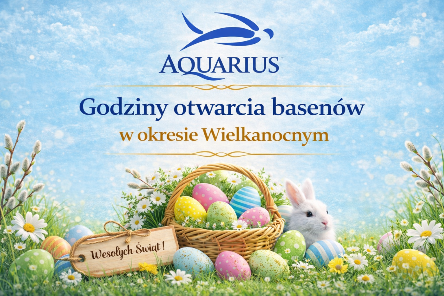 Godziny otwarcia basenów w&nbsp;okresie Wialkanocnym